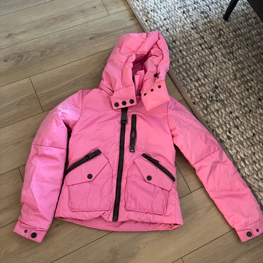Authier pink ski jacket
